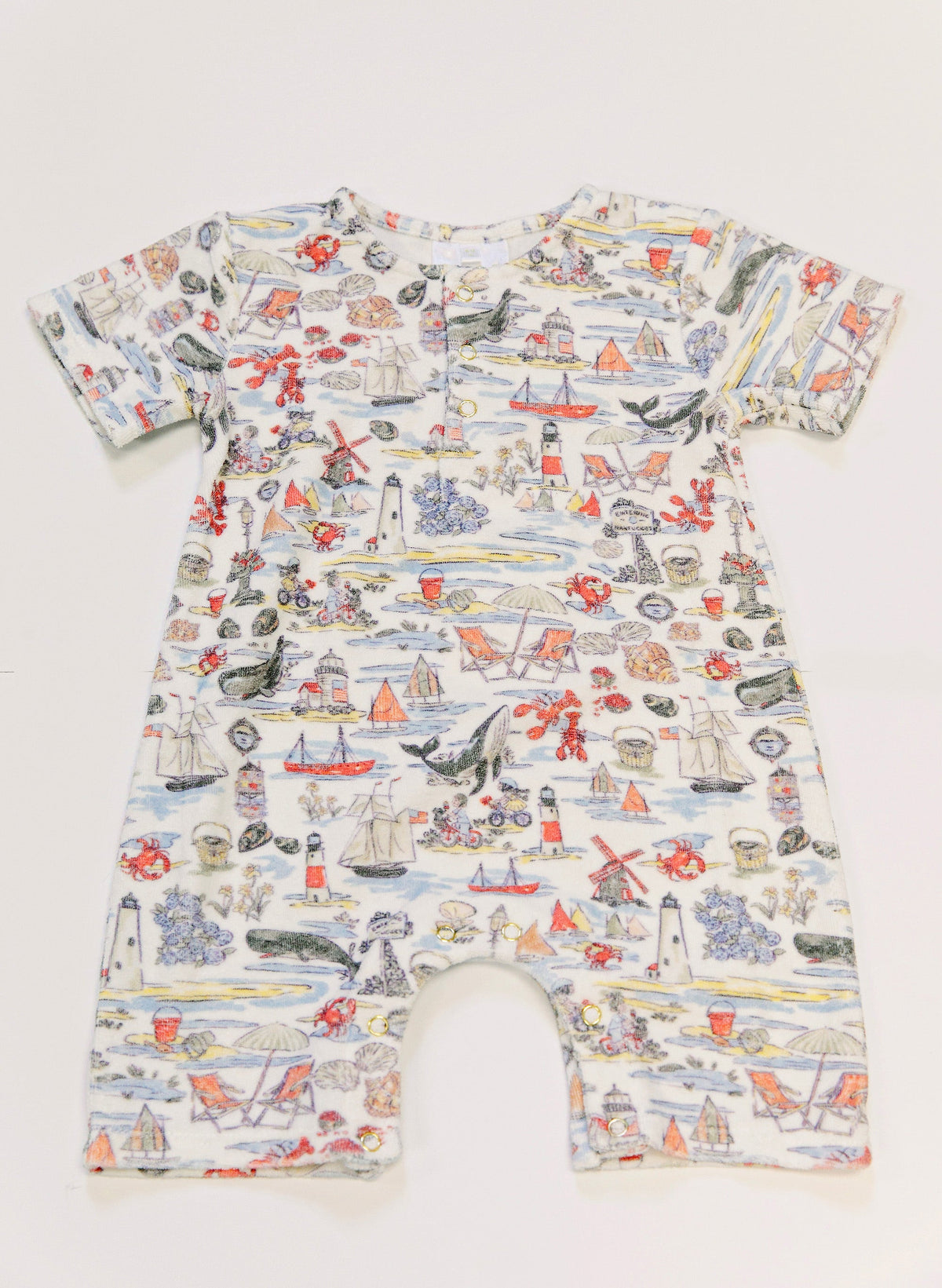 Baby Walker Organic Cotton Terry Romper