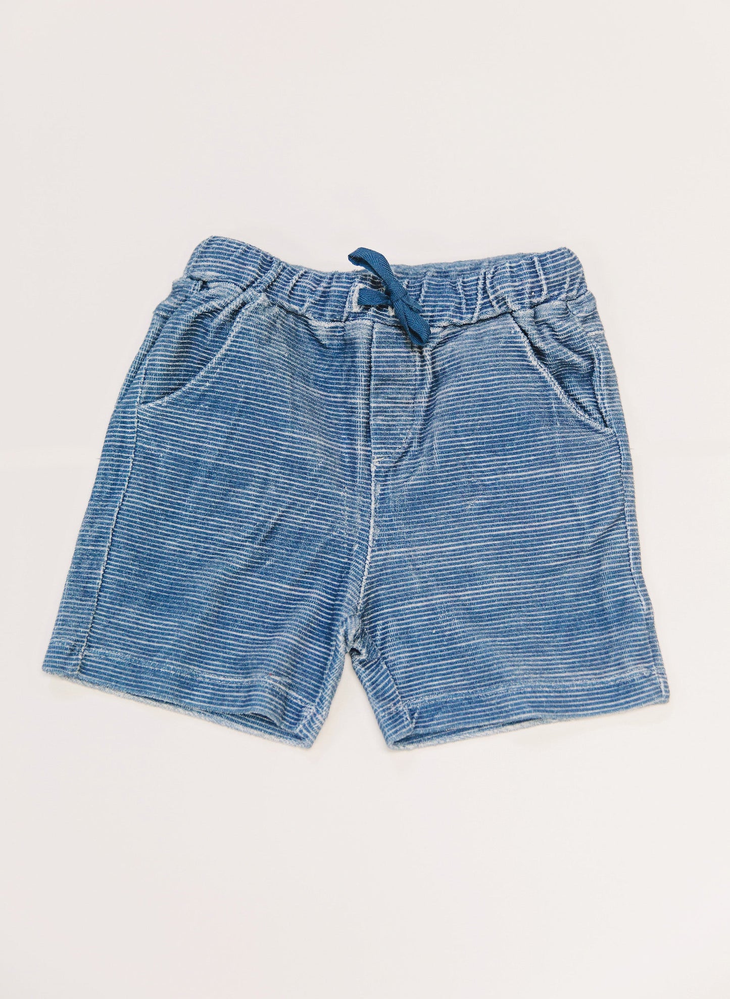 Dax French Terry Shorts - Sailor Navy Stripe