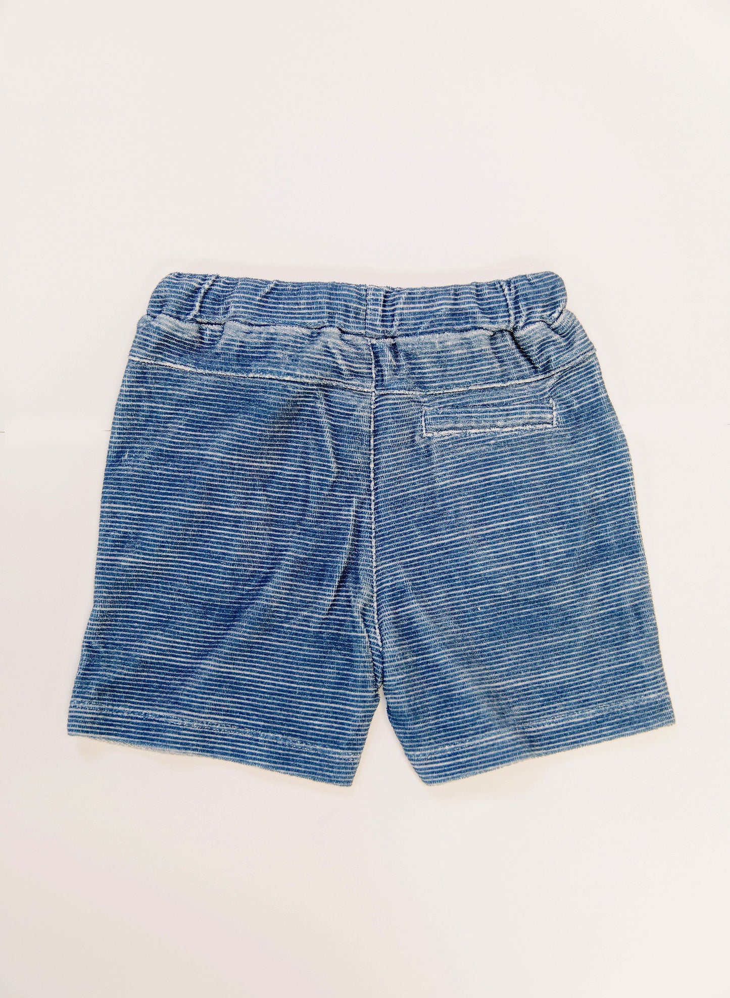 Dax French Terry Shorts - Sailor Navy Stripe