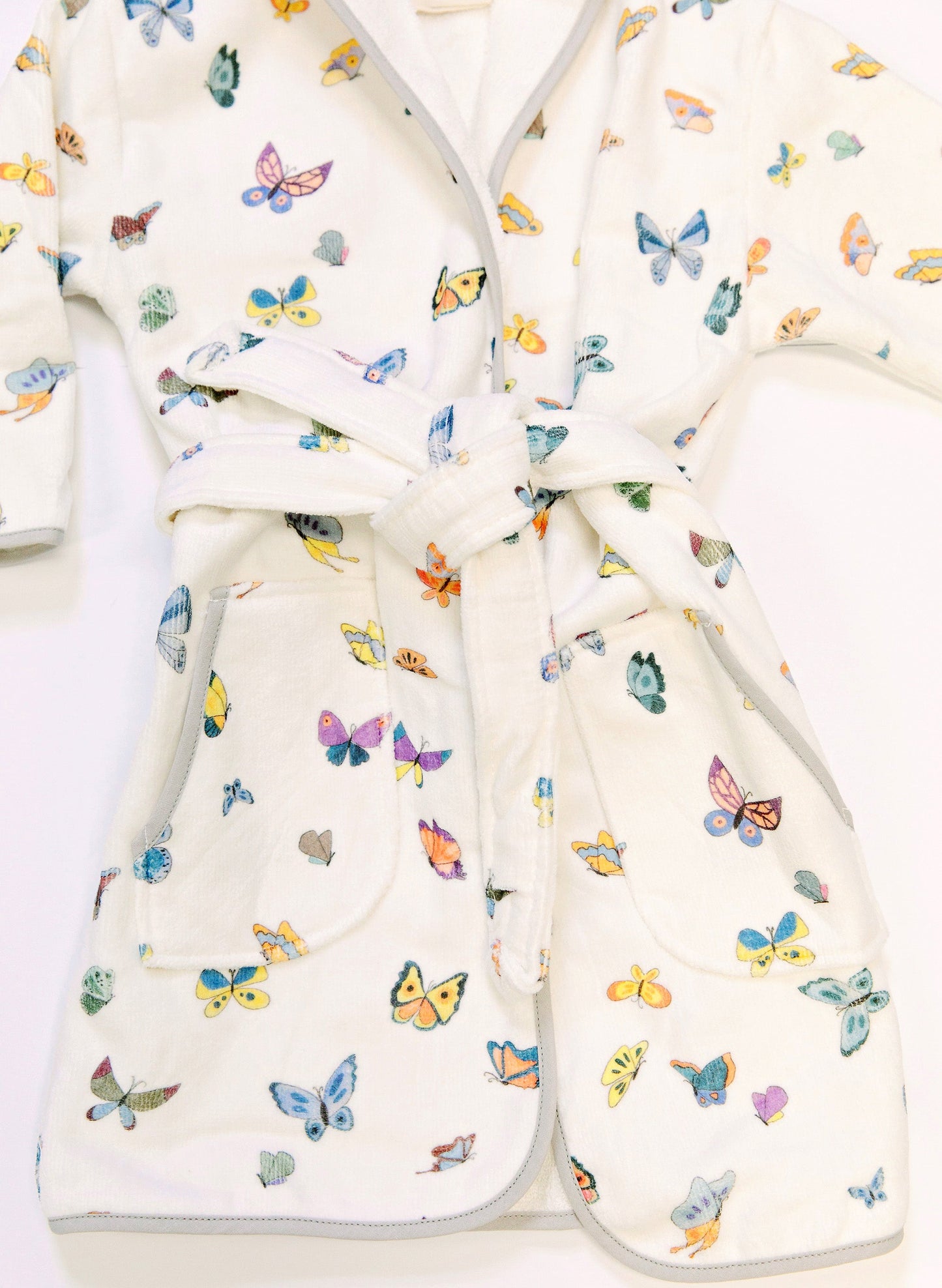 Greenwich Organic Children’s Bathrobe – Madame Butterfly