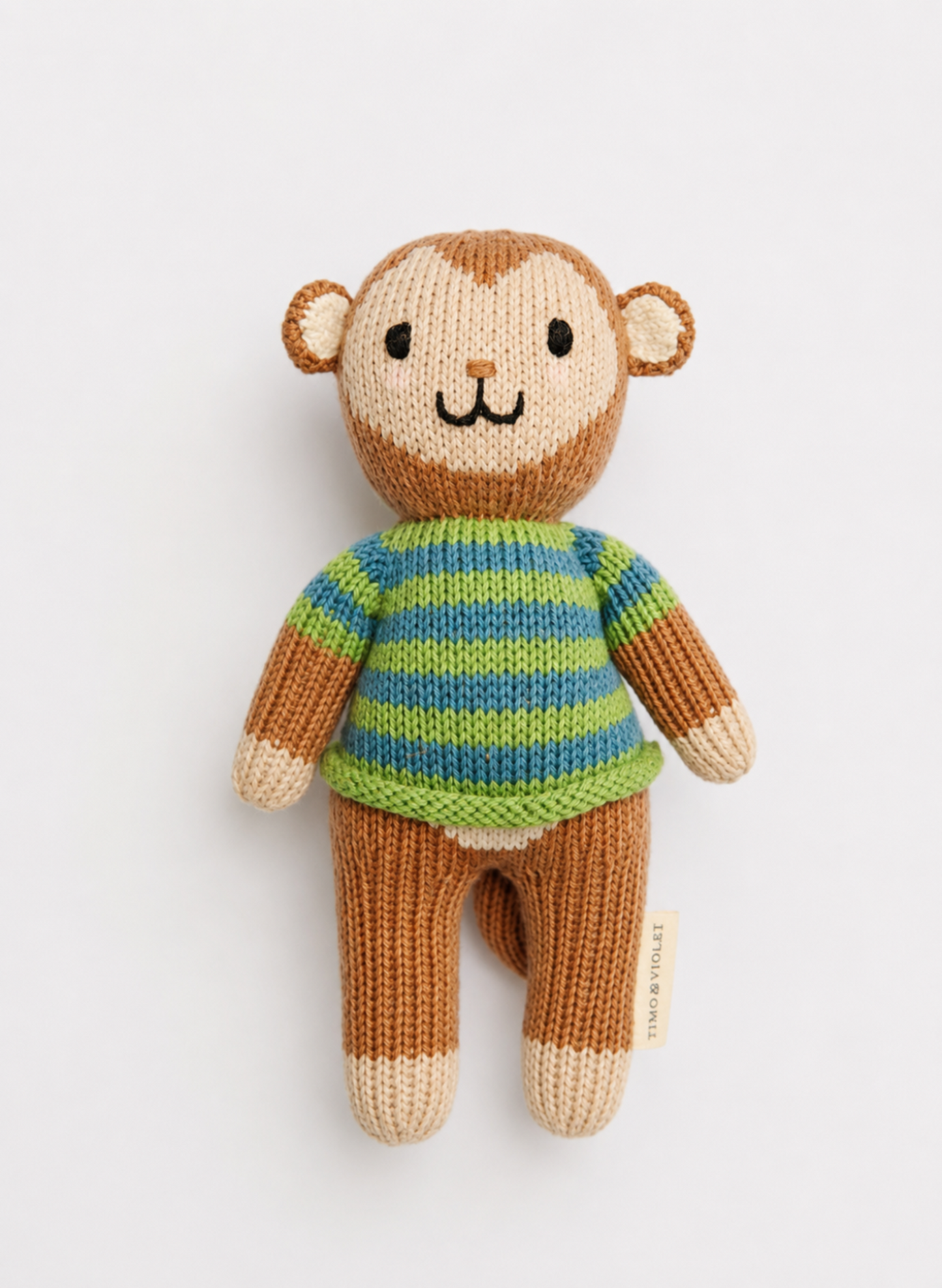 Marlow the Monkey - Tuckling Knit Doll