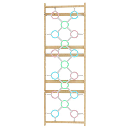 Add-On Ring Wall Panel for 95" Modular Walnut