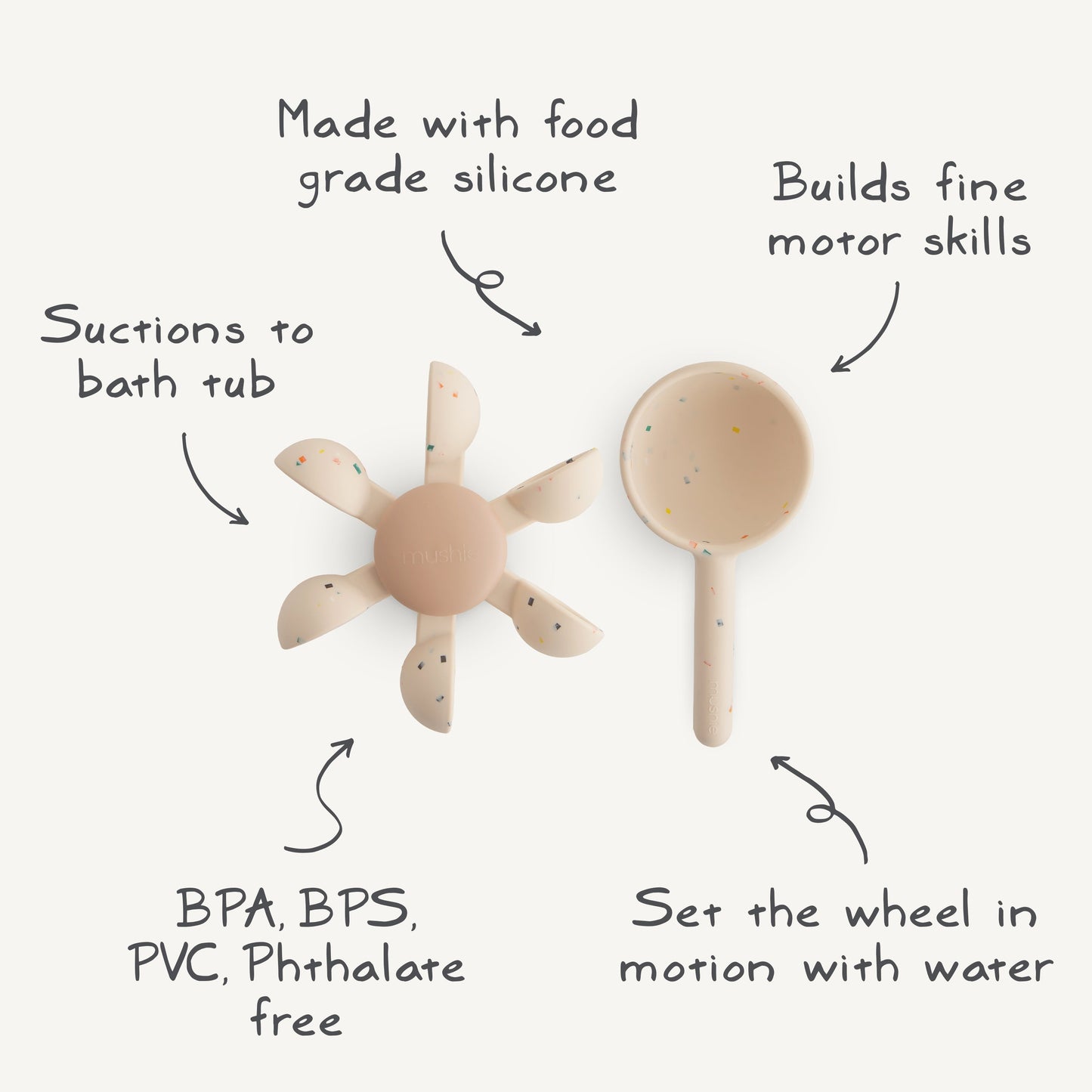 Water Wheel Bath Toy