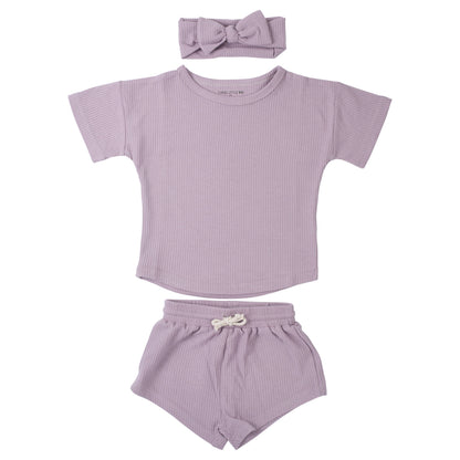 Wild Orchid Waffle Set