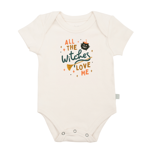 graphic bodysuit | witches love me