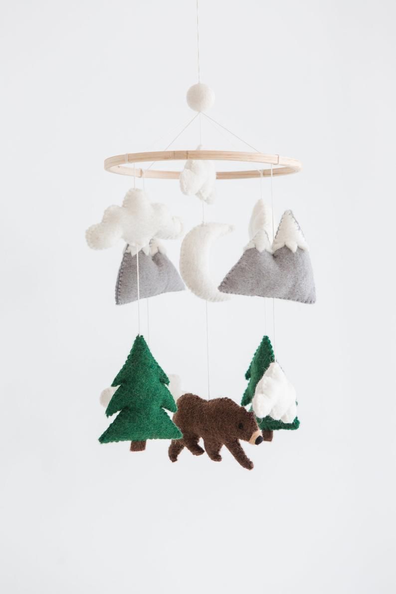 Bear Crib Mobile