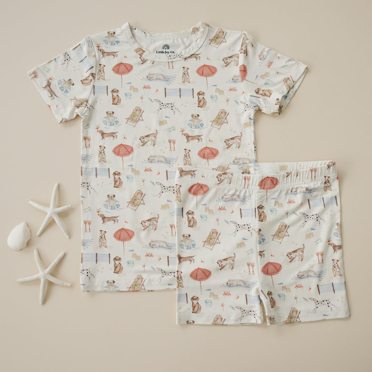 Beach Pawty 2pc Bamboo Pajamas