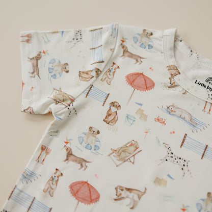 Beach Pawty 2pc Bamboo Pajamas