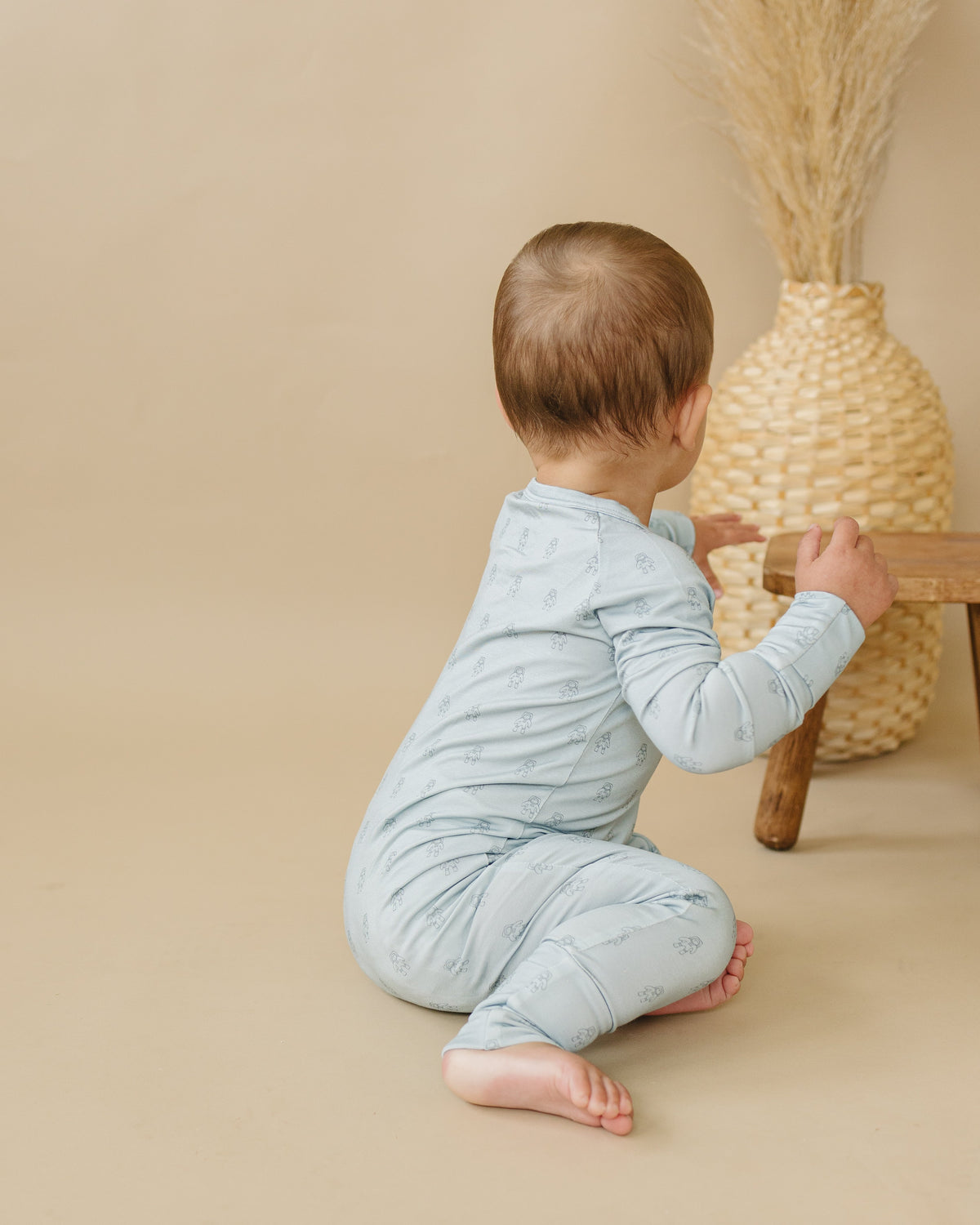 Fly Me to the Moon Bamboo Zippy Pajamas