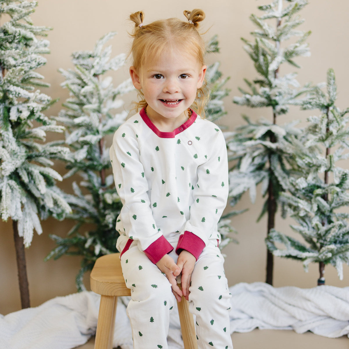 Tiny Trees Christmas Organic Cotton Set