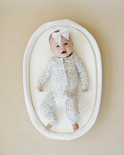Polar Bear Zippy Romper *NB & 0-3m left