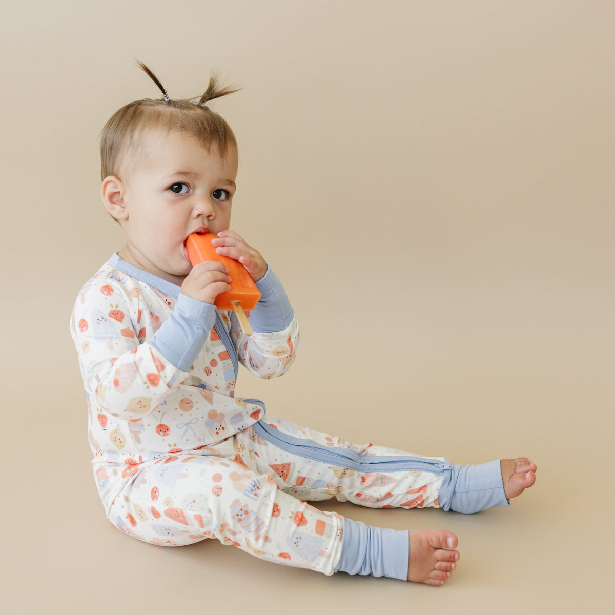 Sweet Summertime Bamboo Zippy Pajamas