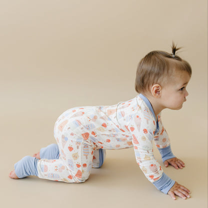 Sweet Summertime Bamboo Zippy Pajamas