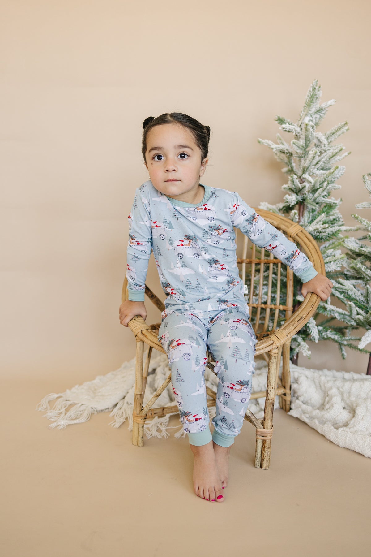 Cruisin' to Christmas 2pc Bamboo Pajamas *12-18m left