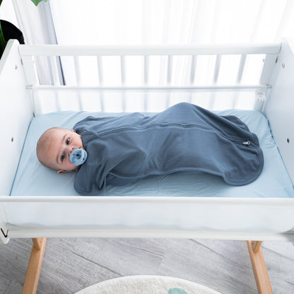 Easy Zipper Swaddle Blankets in Nomadic Blue, Azul