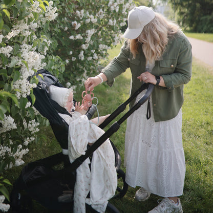 Organic Cotton Muslin Swaddle Blanket