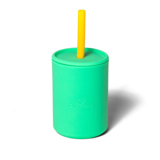 La Petite Silicone Mini 5 oz. Baby Cup, Green