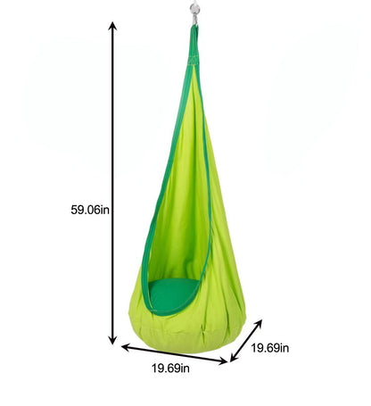 Pod Swing for Kids | Teardrop Hammock Swing for Avenlur Wall Climbers