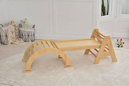 Maple | Beginner Pikler Triangle & Rocker