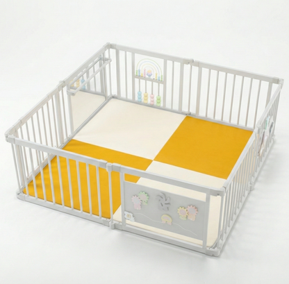 Playpen Mat | Thick Foam Baby Play Mat for the 63 x 63 Wooden Playpen