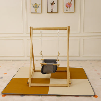 Spruce Swing Mat 63" x 63" | Foam Baby Play Mat for the Avenlur Spruce Foldable Baby Swing (Swing Not Included)
