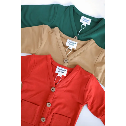 Buttery Soft Baby Grandpa Cardigans
