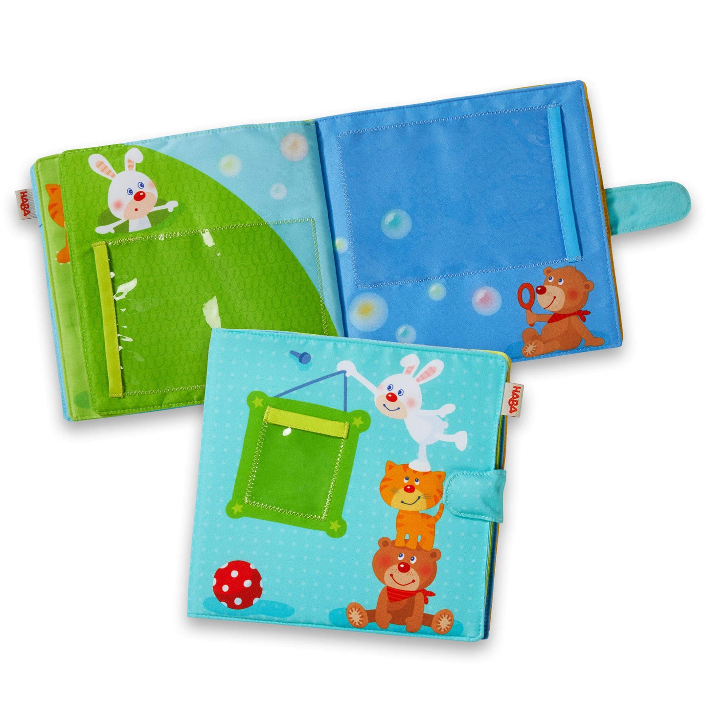 Playmates Soft Fabric Baby Photo Album