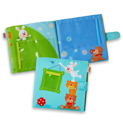 Playmates Soft Fabric Baby Photo Album
