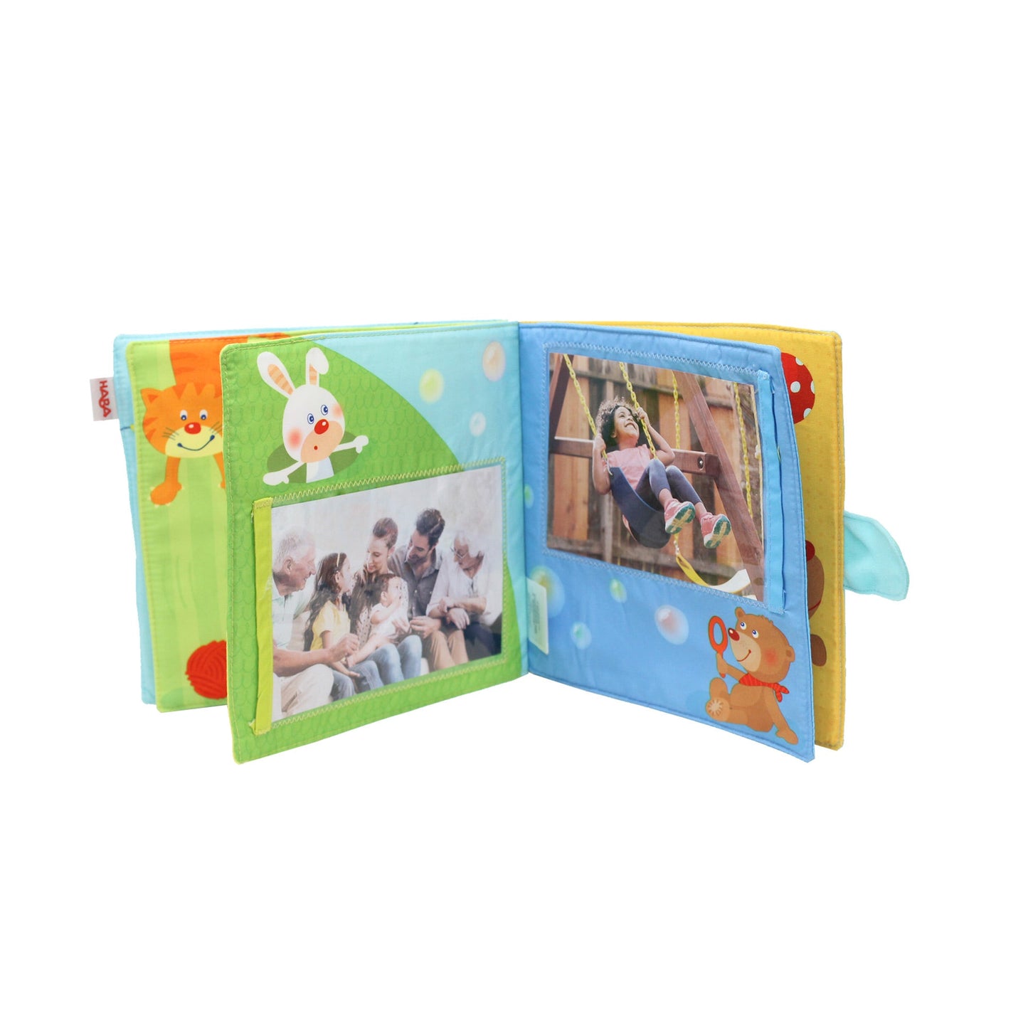 Playmates Soft Fabric Baby Photo Album