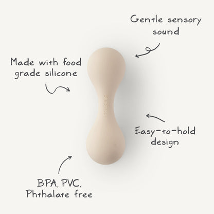 Silicone Baby Rattle Toy