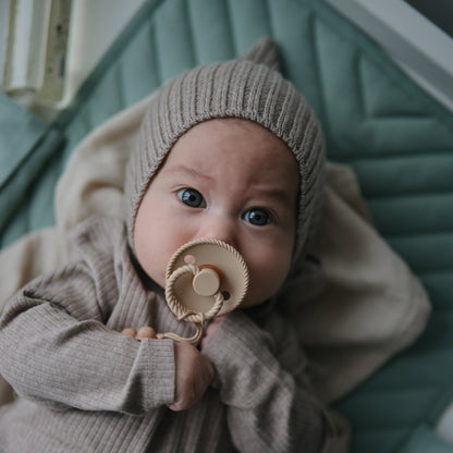 FRIGG Rope Natural Rubber Pacifier 2-Pack