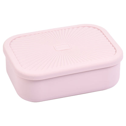 Ballet Pink Silicone Bento Box