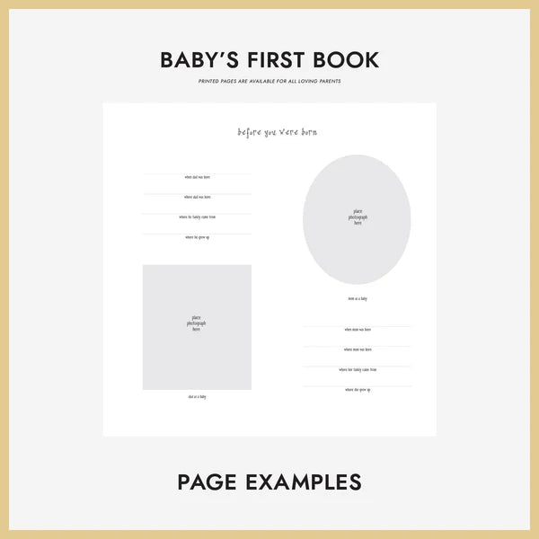 Baby's First Book, Monogram