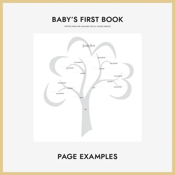 Baby's First Book, Monogram