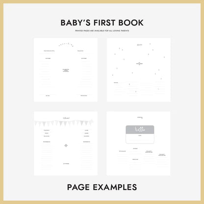 Baby's First Book, Monogram