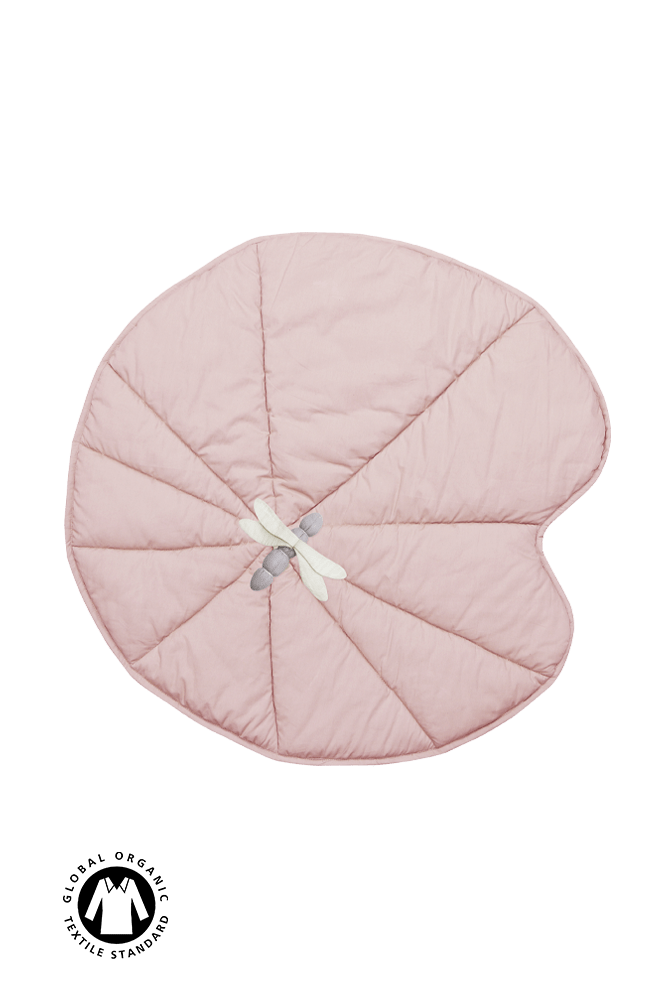 Organic Cotton Vintage Nude Water Lily Play Mat