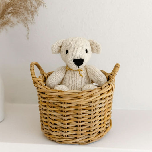 Wool Knit Buddy  | Vee the Cream Bear