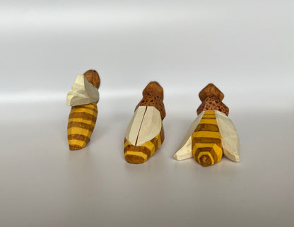 Wooden Bees Toy Set