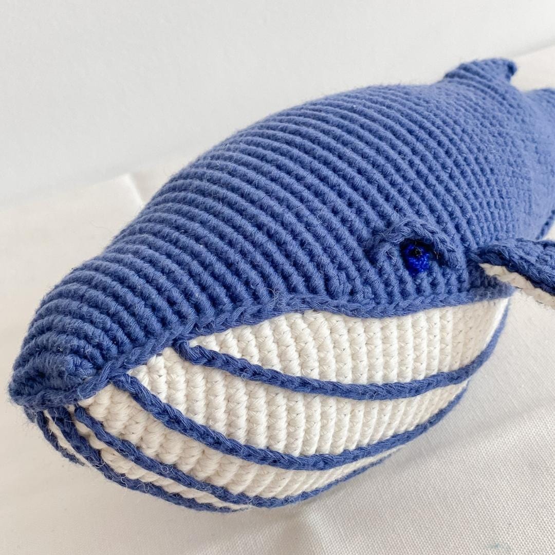 Orlando the Whale- blue