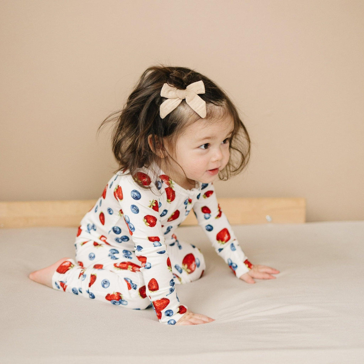 Berry Sweet Bamboo Zippy Romper *12-18 & 18-24m left
