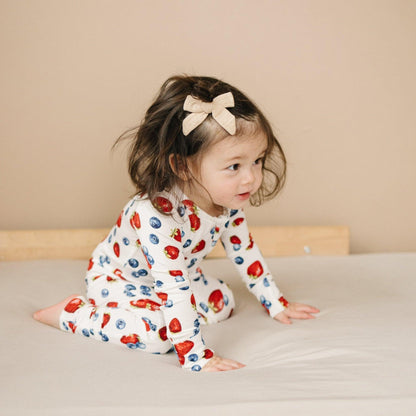 Berry Sweet Bamboo Zippy Romper *12-18 & 18-24m left