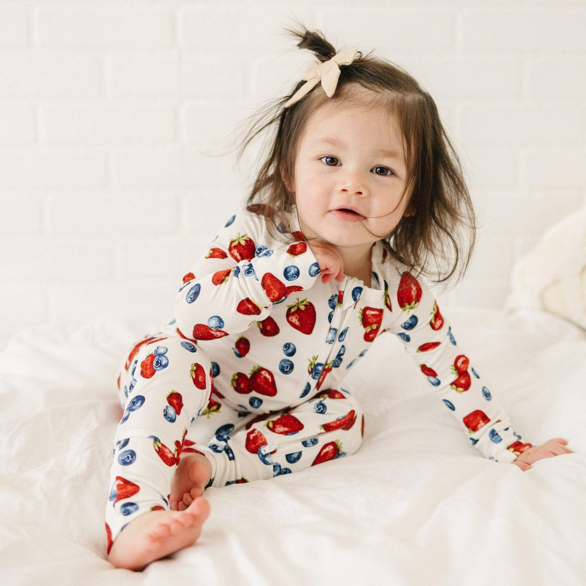 Berry Sweet Bamboo Zippy Romper *12-18 & 18-24m left