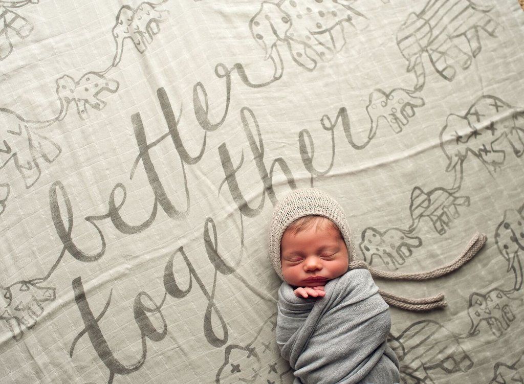 Organic Swaddle Scarf, Better Together