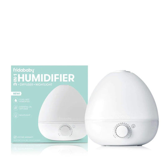BreatheFrida 3-In-1 Humidifier, Diffuser, Nightlight