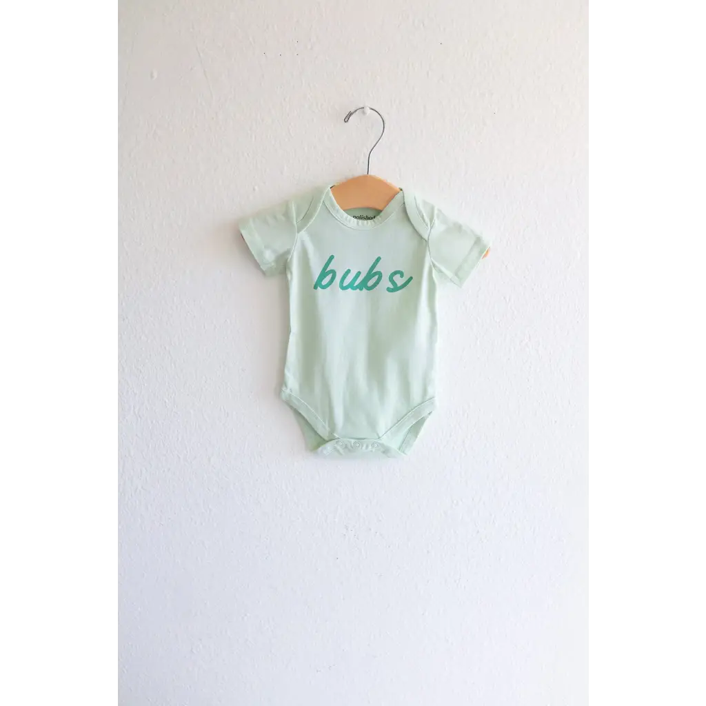 Bubs Organic Cotton Baby Onesie