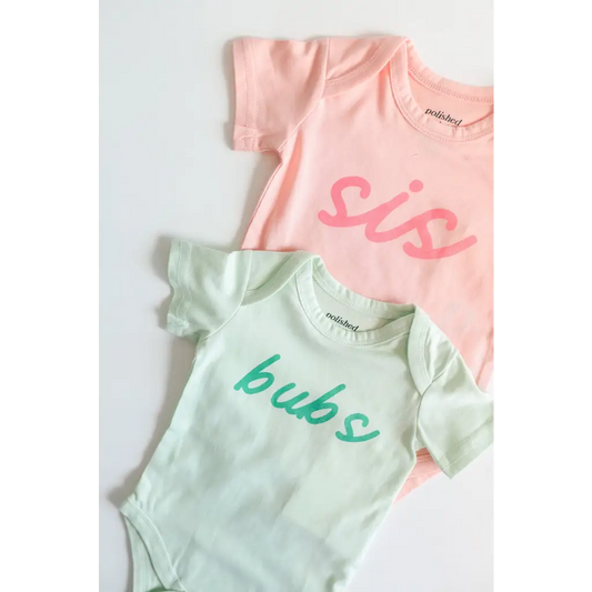 Bubs Organic Cotton Baby Onesie