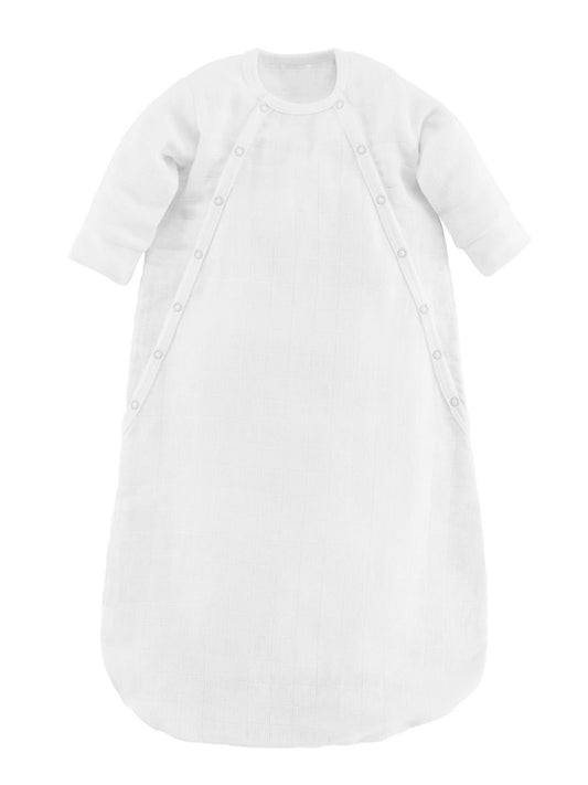 Off White Muslin Baby Bunting