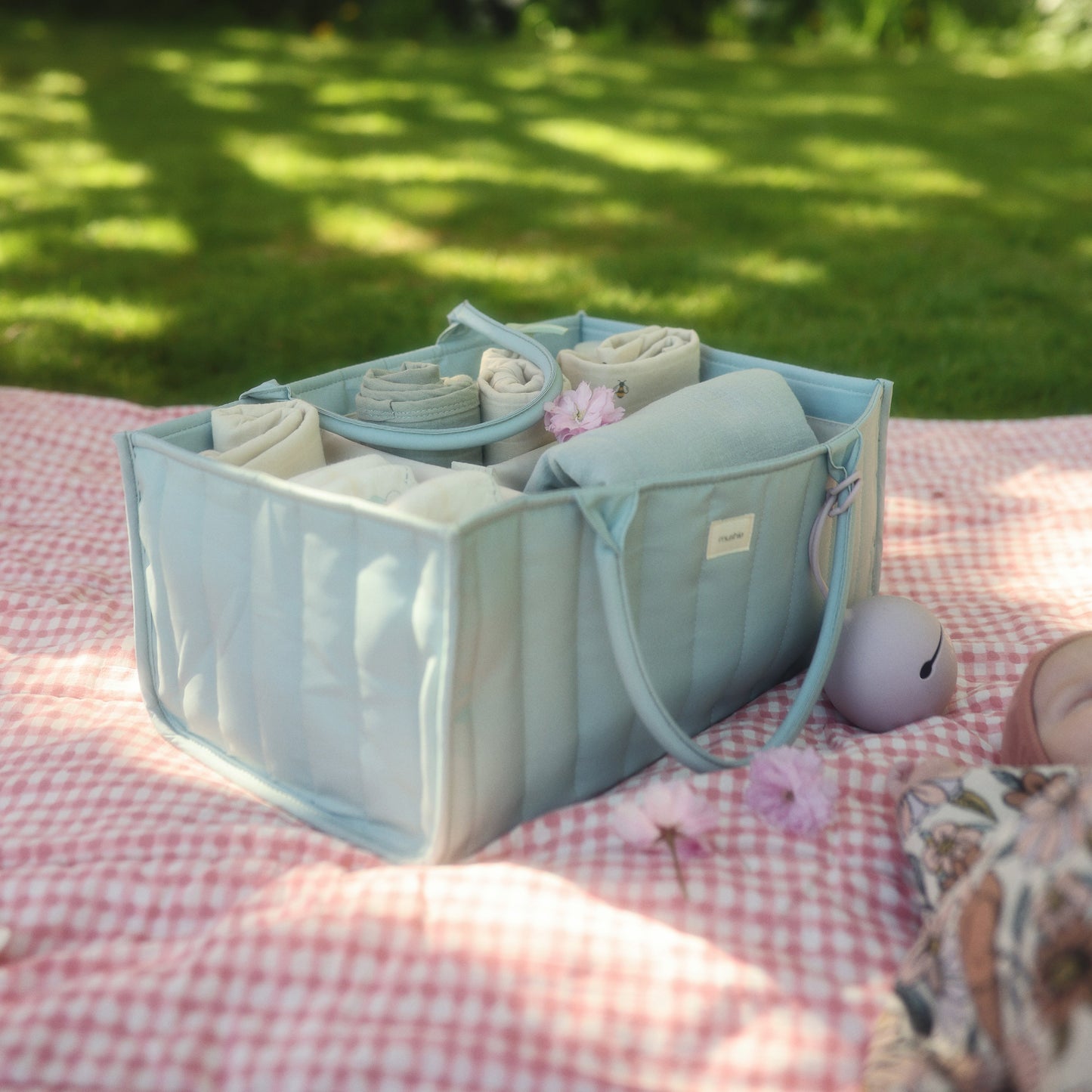 Organic Cotton Muslin Swaddle Blanket