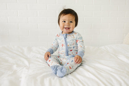 Coastal Cutie Modal Zippy Romper *12-18m left