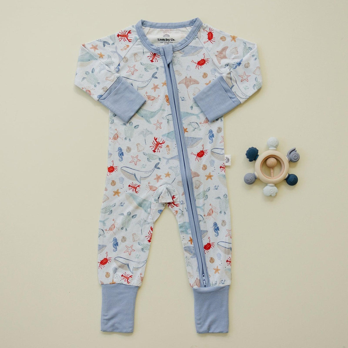 Coastal Cutie Modal Zippy Romper *12-18m left